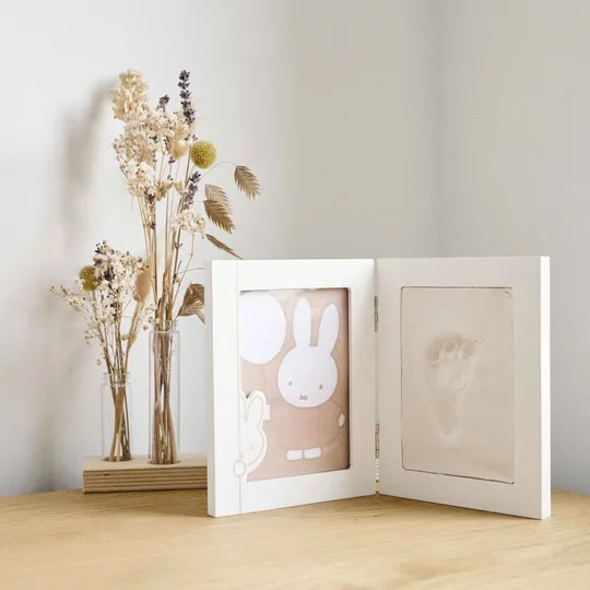 Dooky Miffy Handprint Dubbele Fotolijst - Klein