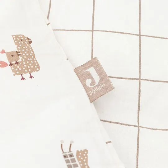 Jollein Dekbedovertrek – 100×140 cm