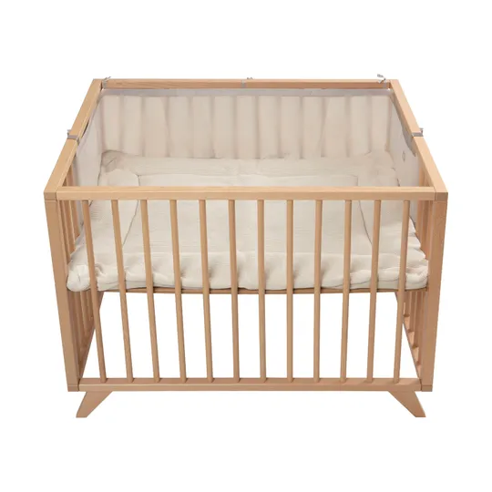 Jollein Boxbumper - Mesh - 220x30 cm - Sand