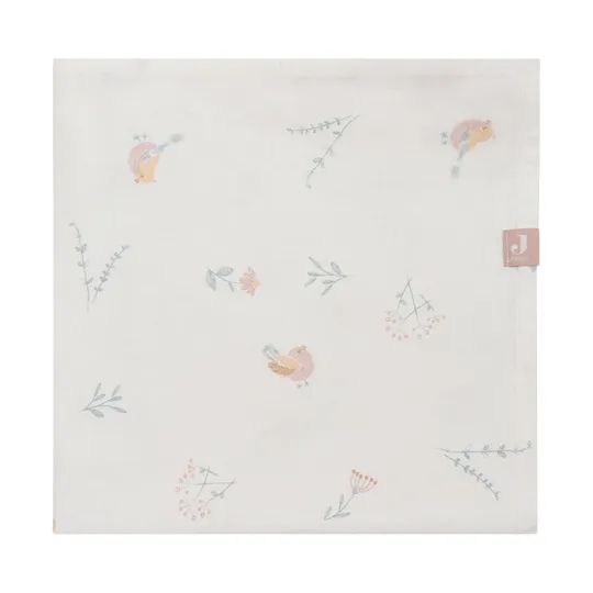 Jollein Lovely Birds Ledikantlaken - 120 x 150 cm