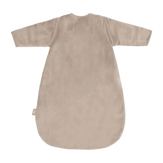 Jollein Baby Slaapzak met Afritsbare Mouw 60 cm Velvet - Milky Coffee