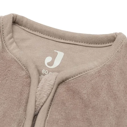 Jollein Baby Slaapzak met Afritsbare Mouw 60 cm Velvet - Milky Coffee