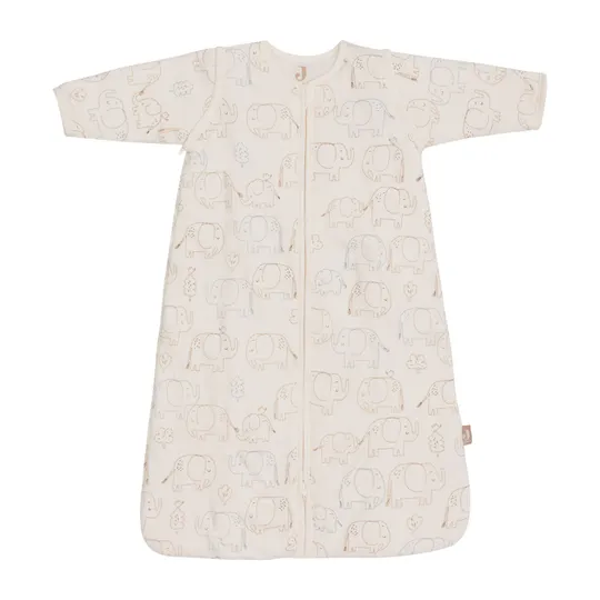 Jollein Baby Slaapzak met Afritsbare Mouw 70 cm - Elephant Tales