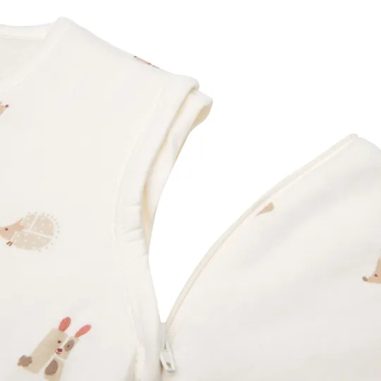 Jollein Baby Slaapzak met Afritsbare Mouw 70 cm - Animal Friends