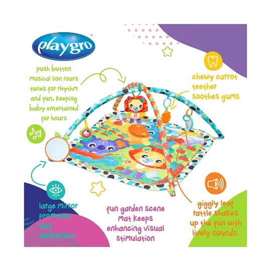 Playgro Giggly Garden Musical Gym