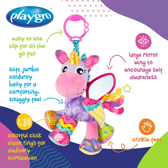 Playgro Activiteitenspeeltje - Stella Unicorn