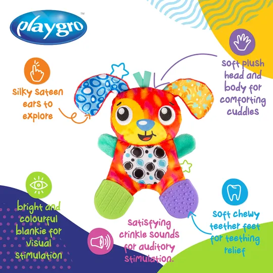 Playgro Knisperdoekje - Penny Puppy