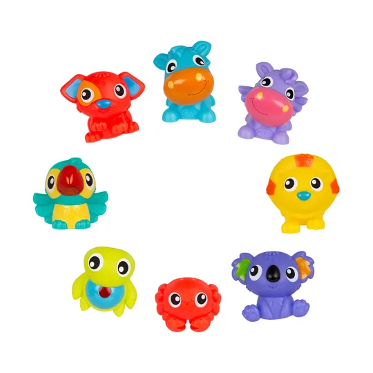 Playgro Badspeelgoed - First Fun Floaties - 8 Stuks