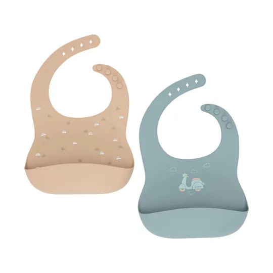 Jollein Slab Siliconen - On The Go - 2 Stuks