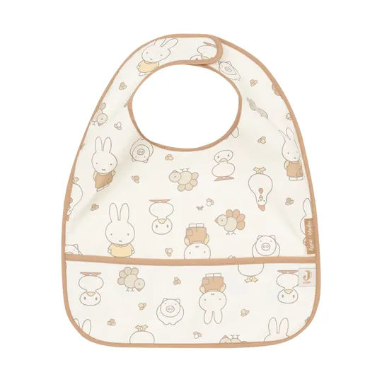 Jollein Slab Waterproof - Miffy Family Farm - 2 Stuks