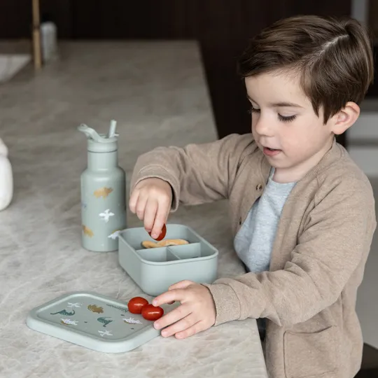 Kidzroom Drinkfles 350ml - Small Talk - Green