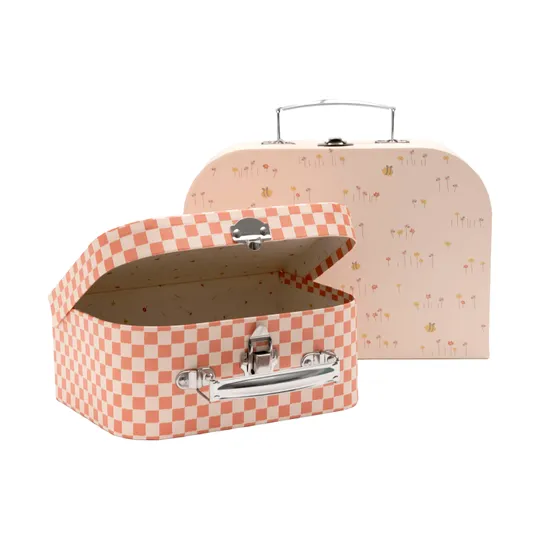 Jollein Speelkoffertje - Pretty Picnic - 2 Stuks