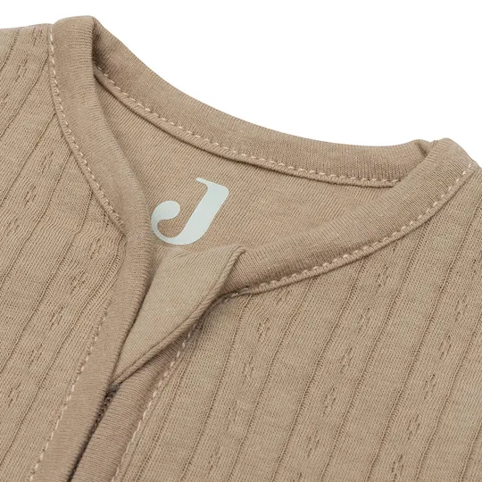 Jollein Slaapzak Zomer Met Afritsbare Mouw - Ajour Biscuit