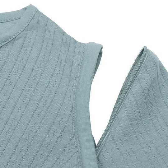 Jollein Slaapzak Zomer Met Afritsbare Mouw - Ajour Seagreen