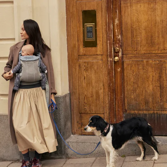 BabyBjörn Harmony Draagzak 3D-Mesh - Grijsbeige