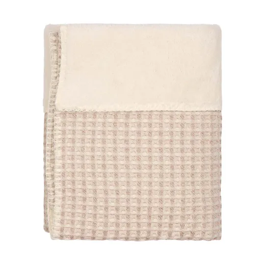 Koeka Ledikantdeken - Beige - 100 x 150 cm