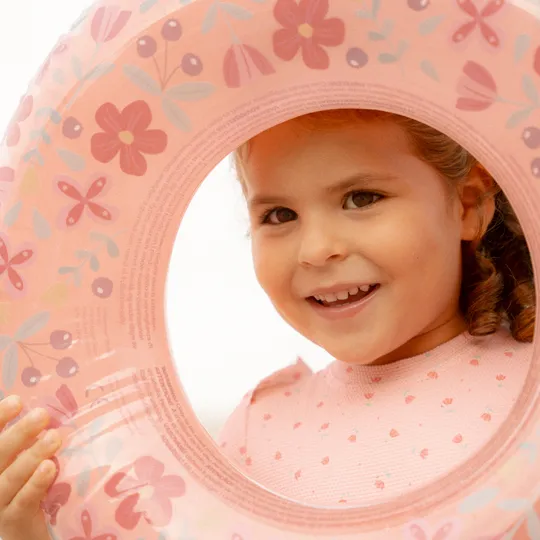 Little Dutch Pink Flower Zwemband - 50 cm