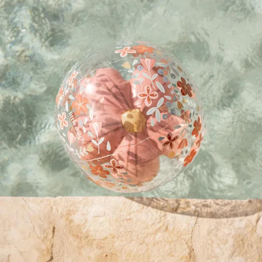 Little Dutch Pink Flowers 3D Figuur Strandbal