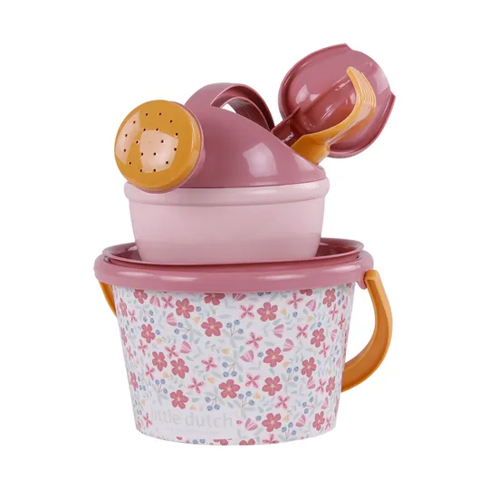 Little Dutch Pink Flower Strandset 5 delig