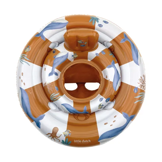 Little Dutch Ocean World Babyzwemband Blauw