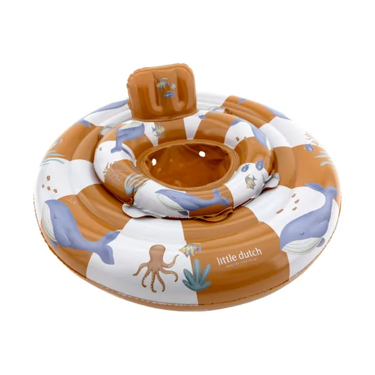 Little Dutch Ocean World Babyzwemband Blauw