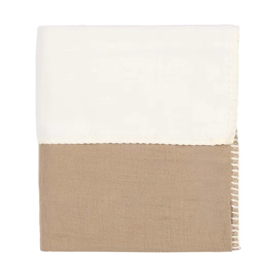 Koeka Faro Wiegdeken - 100 x 75cm - Katoen/Fleece/Wafel