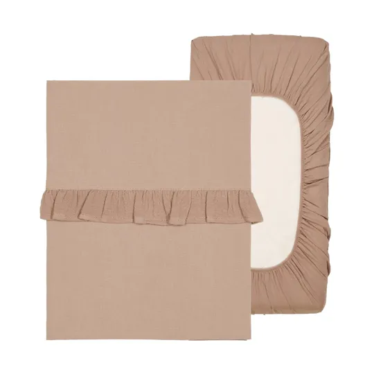 Koeka Wieglaken En Hoeslaken Set Ruffle Faro