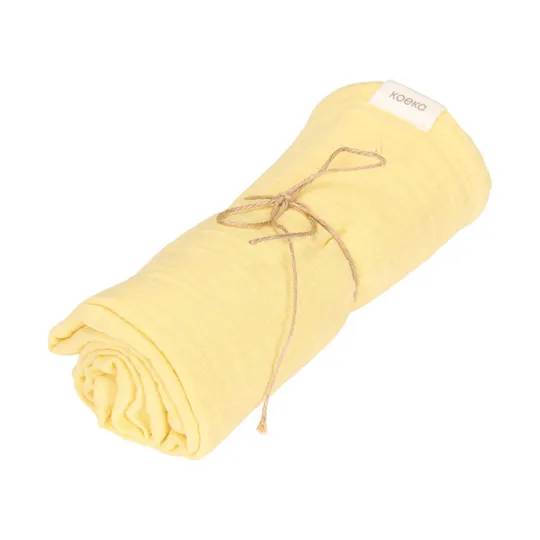 Koeka Faro Swaddle Doek - 75 x 75 cm - Hydrofiel - Honey
