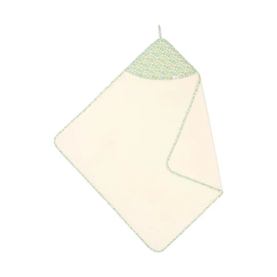 Koeka Meadow Badcape - 100 x 100 cm - Off White  