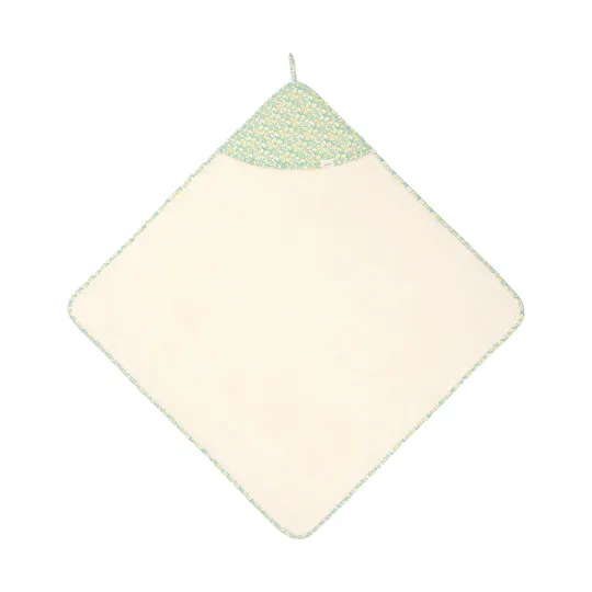 Koeka Meadow Badcape - 100 x 100 cm - Off White  
