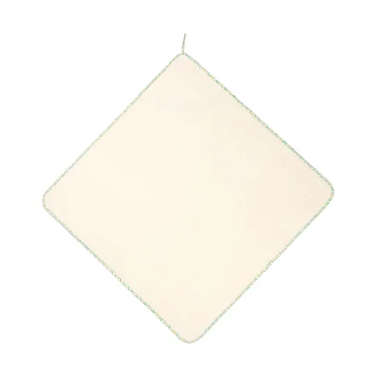 Koeka Meadow Badcape - 100 x 100 cm - Off White 