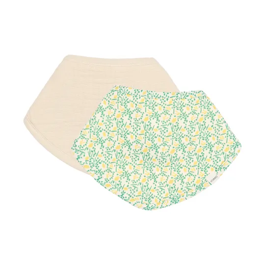 Koeka Meadow Sjaal Slab - 2 Stuks - Off White 