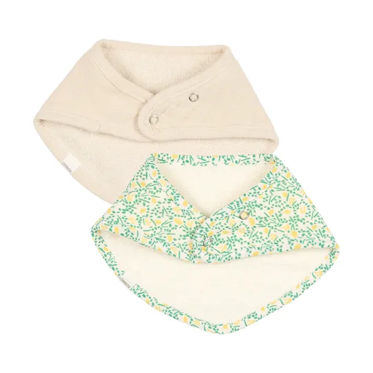 Koeka Meadow Sjaal Slab - 2 Stuks - Off White 