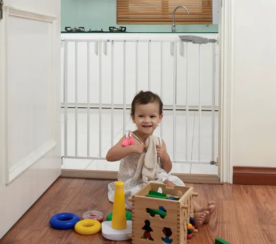 Fenss Traphek Oslo Metaal Wit (73 cm - 107 cm)