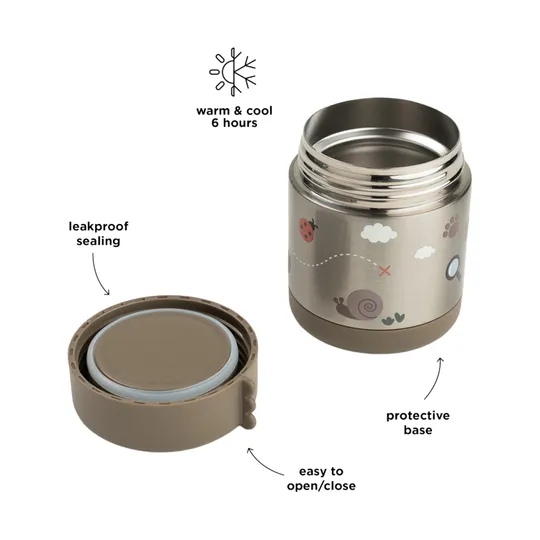 Done By Deer Thermos Voedselpot - Tiny Trails - 300 ml