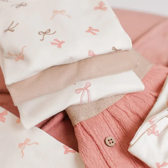 Babylook Crepe Slofjes - Newborn - Rose Tan