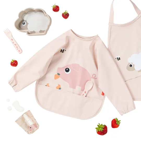 Done By Deer Tiny Farm Slab Met Mouw - Powder 