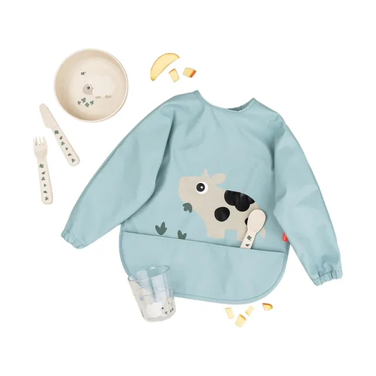 Done By Deer Tiny Farm Slab Met Mouw - Blue