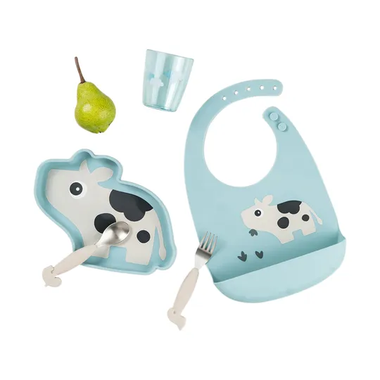 Done By Deer Dotti Slab - Silicone - Blue 