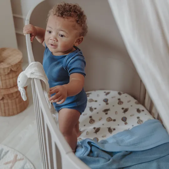 Meyco Deken Mini Relief Jeans Blue 75x100cm