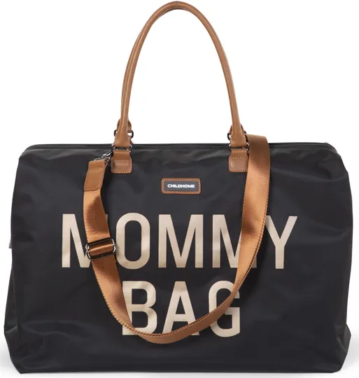 Childhome Mommy Bag Groot Black Gold