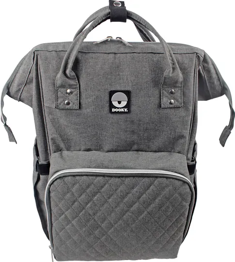 Dooky Diaperbackpack Large Grey Melange