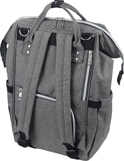 Dooky Diaperbackpack Large Grey Melange