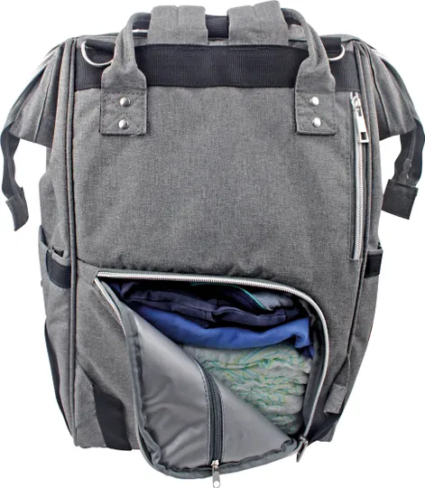 Dooky Diaperbackpack Large Grey Melange