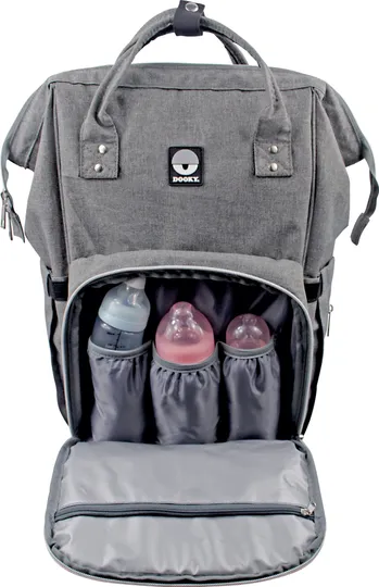 Dooky Diaperbackpack Large Grey Melange