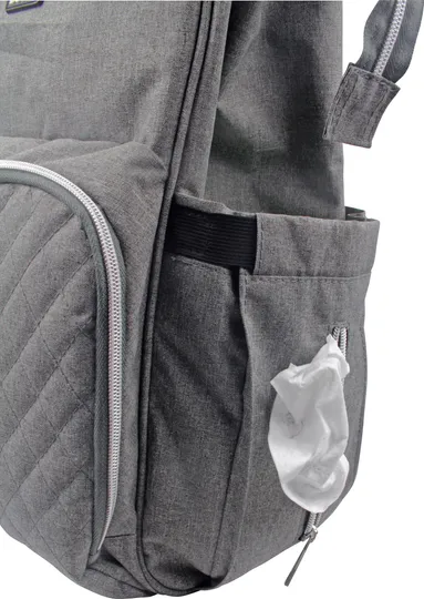 Dooky Diaperbackpack Large Grey Melange