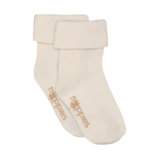 Noppies Babysokjes - Oatmeal - Maat 0-3 maanden