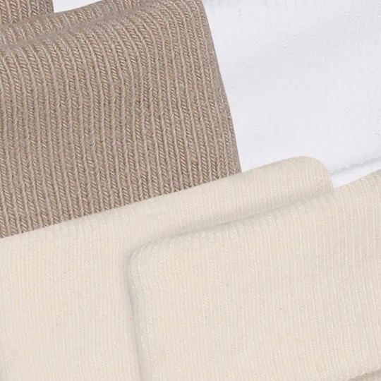 Noppies Babysokje - Maat 0-3M - Oatmeal