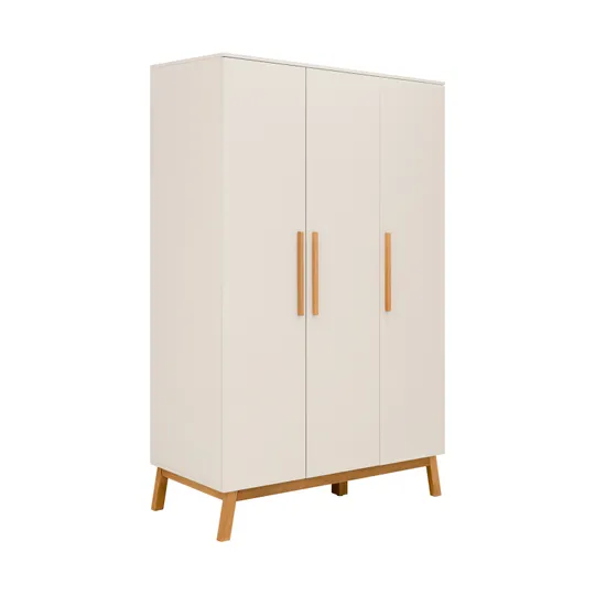 Bopita Kaleo Kledingkast 3-Deurskast - Rose Wood