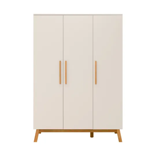 Bopita Kaleo Kledingkast 3-Deurskast - Rose Wood